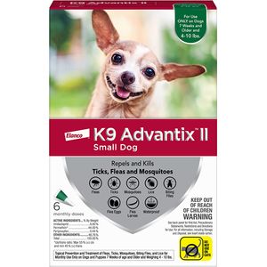 K9 Advantix II Flea and Tick Prevention for Dogs