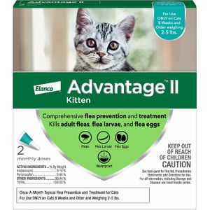 Advantage II for Kittens 2-5 lb