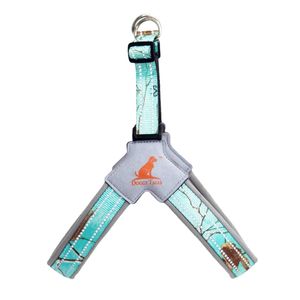 Doggy Tales Realtree Step In V Harness, Sea Glass