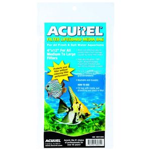 Acurel Carbon Filter Lifeguard Media Bags w/ Drawstring