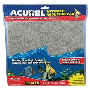 Acurel Nitrate Remover Infused Media Pad 10" x 18", Gray