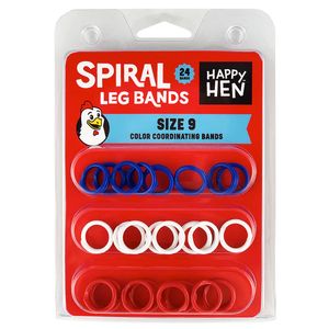 Spiral Leg Bands, 24 pk