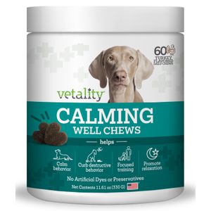 Triple Action Calming Sniffer Soft Chews for Dogs, 60 ct