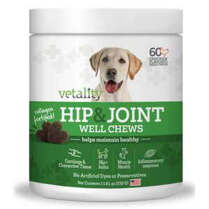 Triple Action Hip + Joint Soft Chews for Dogs, 60 ct