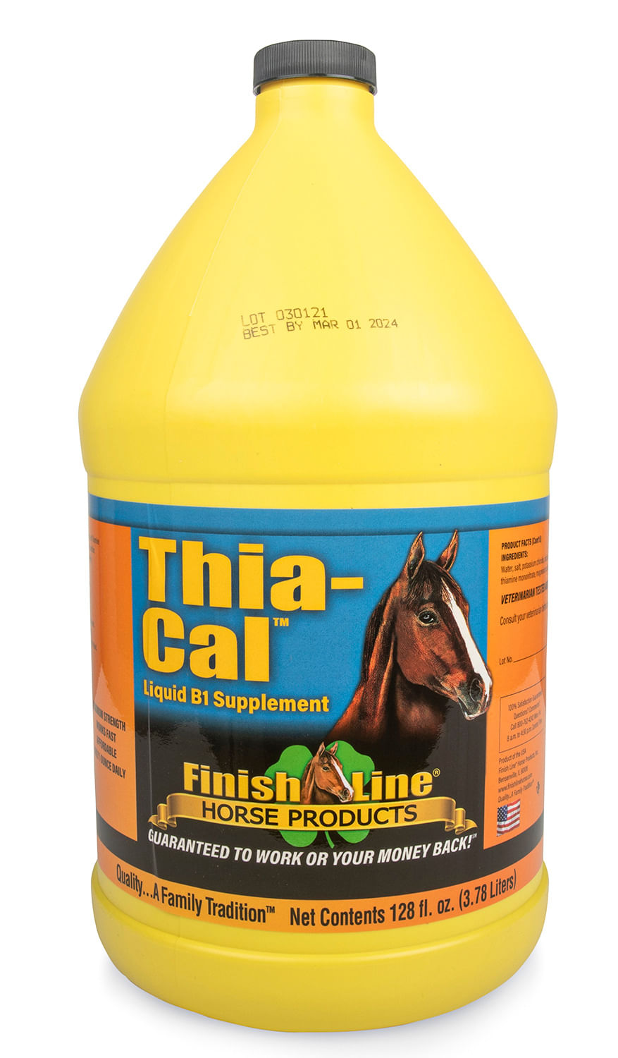 Thia-Cal™ Liquid B-1 Supplement For Horses - Jeffers