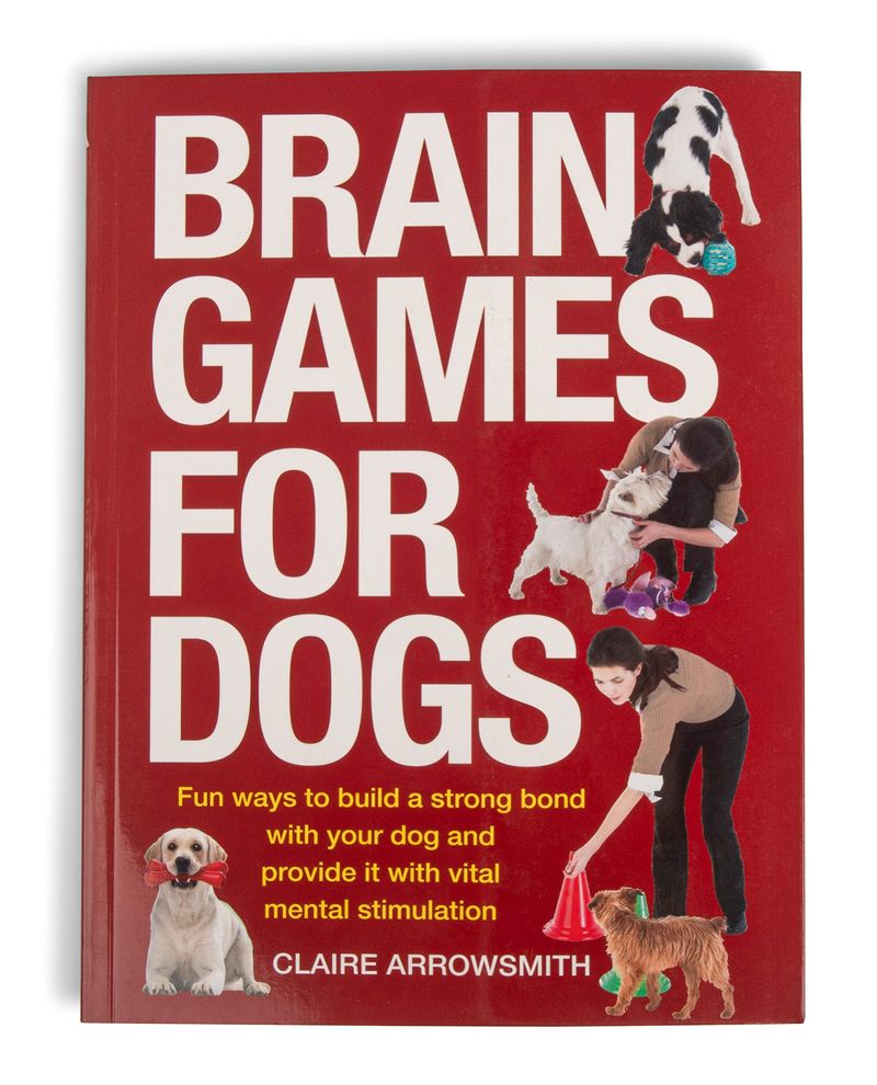 Brain Games for Dogs Paperback - Jeffers