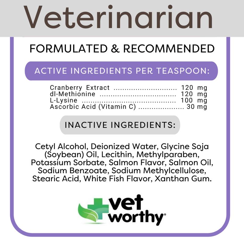 Vet Worthy Urinary Paw Gel for Cats, 3 oz Jeffers