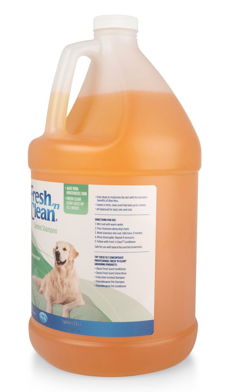 Fresh n clean dog shampoo gallon sale