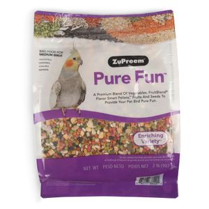 ZuPreem Pure Fun Bird Food for Medium Birds