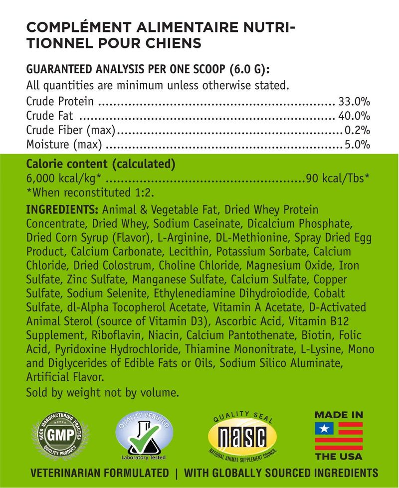 Vet Worthy Milk Replacement for Dogs, 12 oz Jeffers