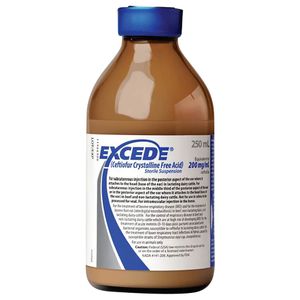 Rx Excede Injection for Cattle & Horses