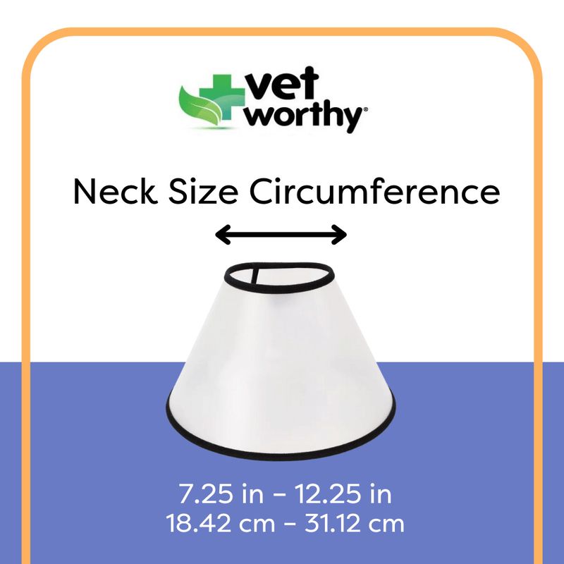 Vet Worthy Protective Cone Collar Jeffers