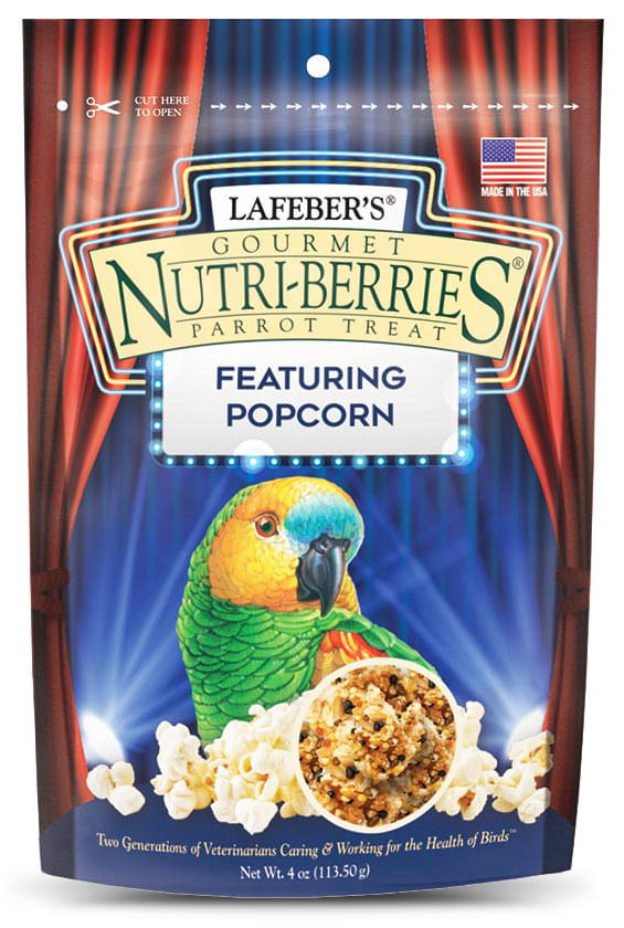 Nutri berries parrot top food