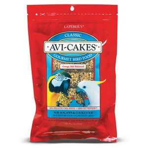 Lafeber Classic Avi-Cakes for Macaw & Cockatoo, 1 lb bag