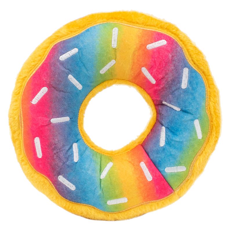 Donutz Rainbow Dog Toy Jeffers