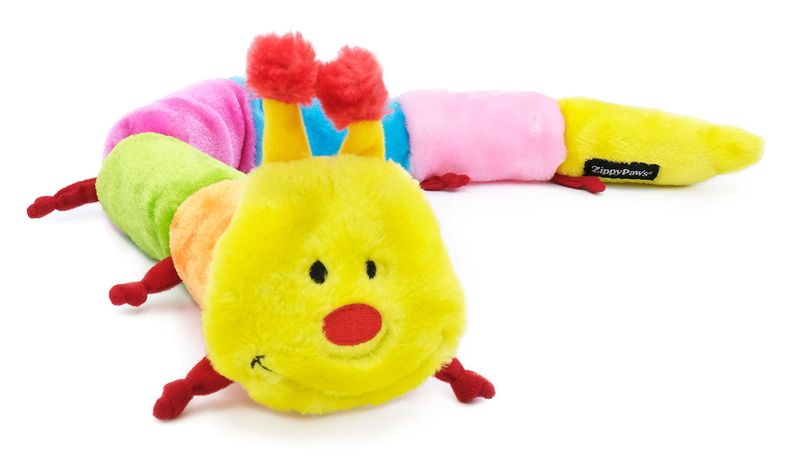 ZippyPaws-Caterpillar-Deluxe-with-7-Squeakers