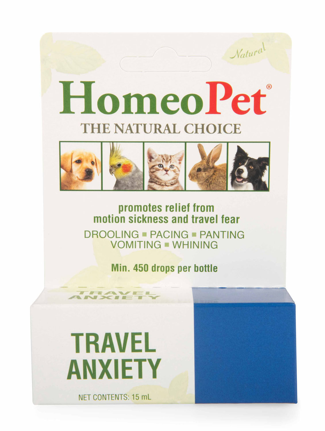 homeopet travel anxiety 15 ml