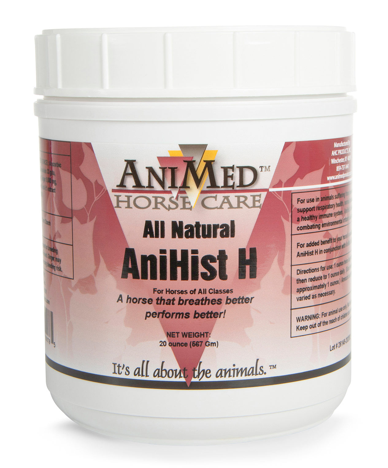 AniHist for Horses Respiratory Horse Supplement Jeffers