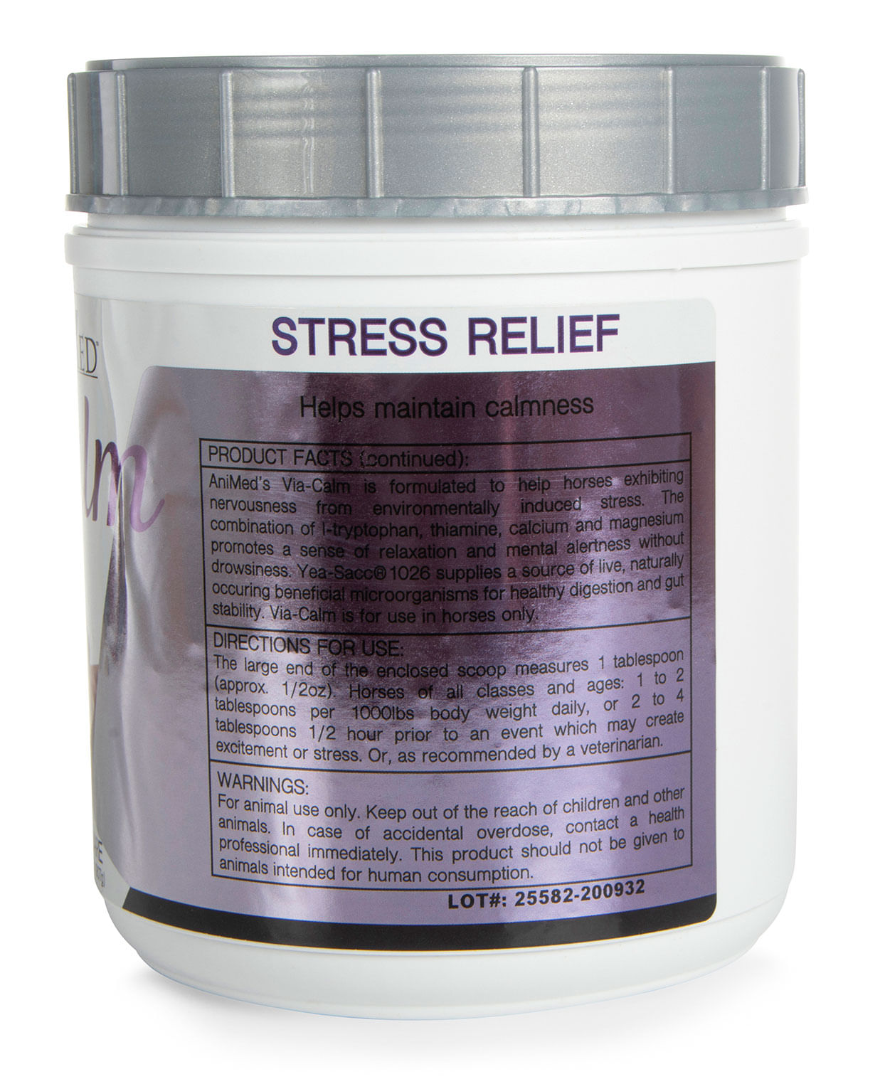 ViaCalm Horse Calming Supplement from AniMed Jeffers