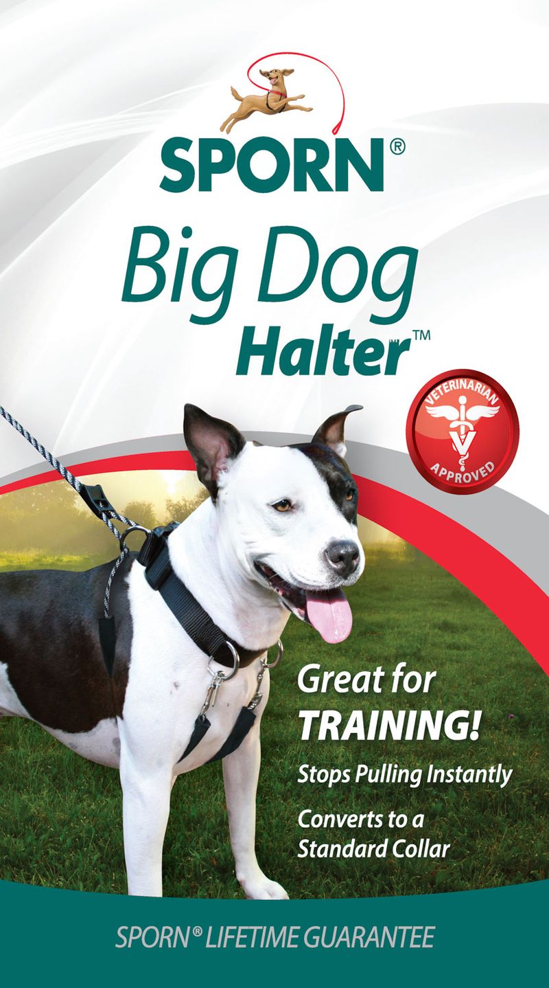 Sporn Big Dog Halter Black Jeffers