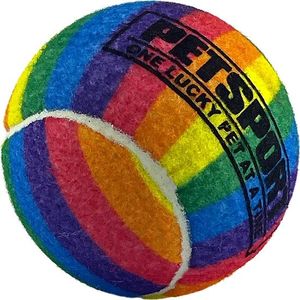 Rainbow Squeak Ball, 4"
