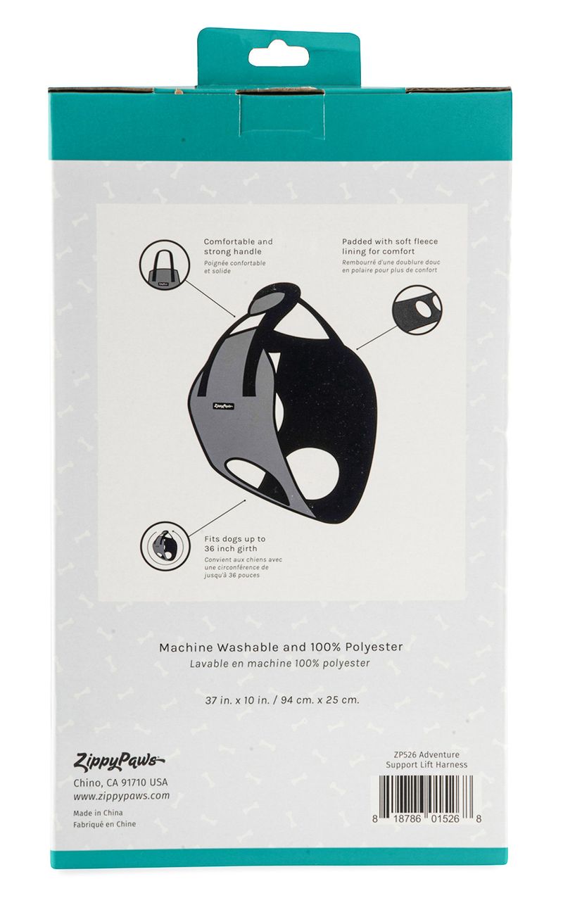 Zippy Paws Adventure Support Lift Harness for Med to Large Dogs Jeffers