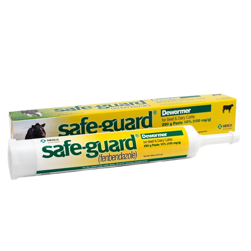 Safe-Guard Dewormer Paste for Cattle 290 g  (10% Fenbendazole)