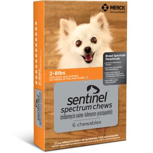 Sentinel Spectrum Chews for Dogs, 6 Chews
