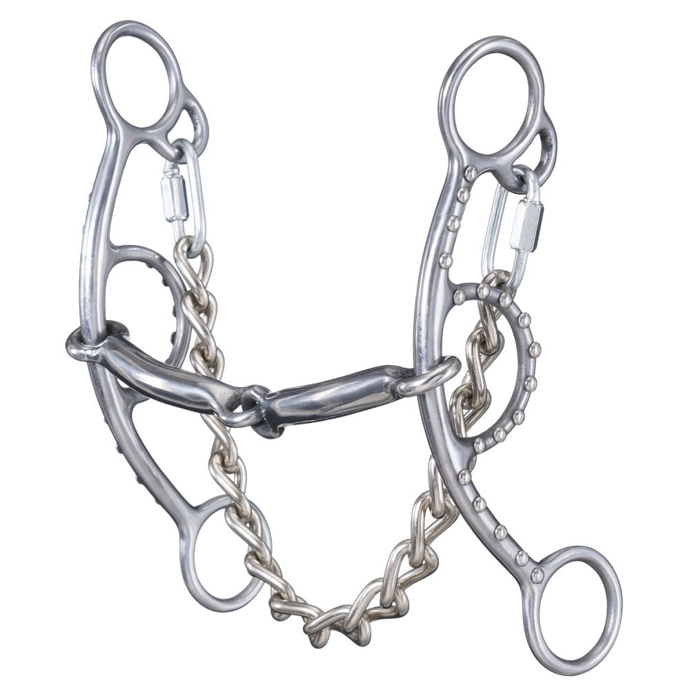 Tough 1 Sweet Iron 3 Piece Lifter Snaffle Bit - Ranch And Home