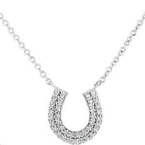 Women's Horseshoe Charm Necklace
