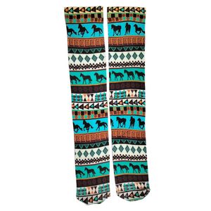 Tribal Horses Socks