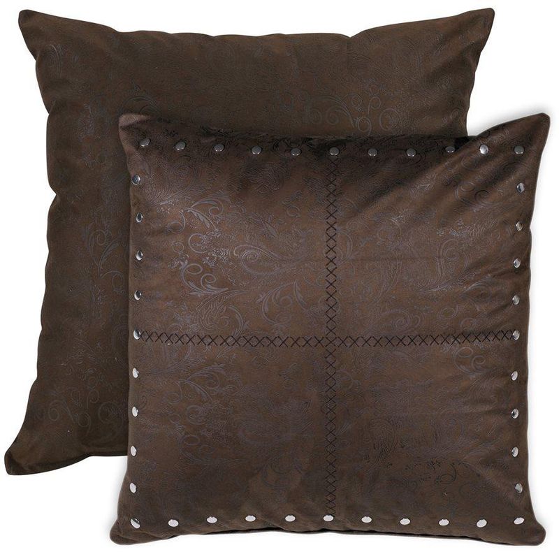 Leather 2025 euro sham