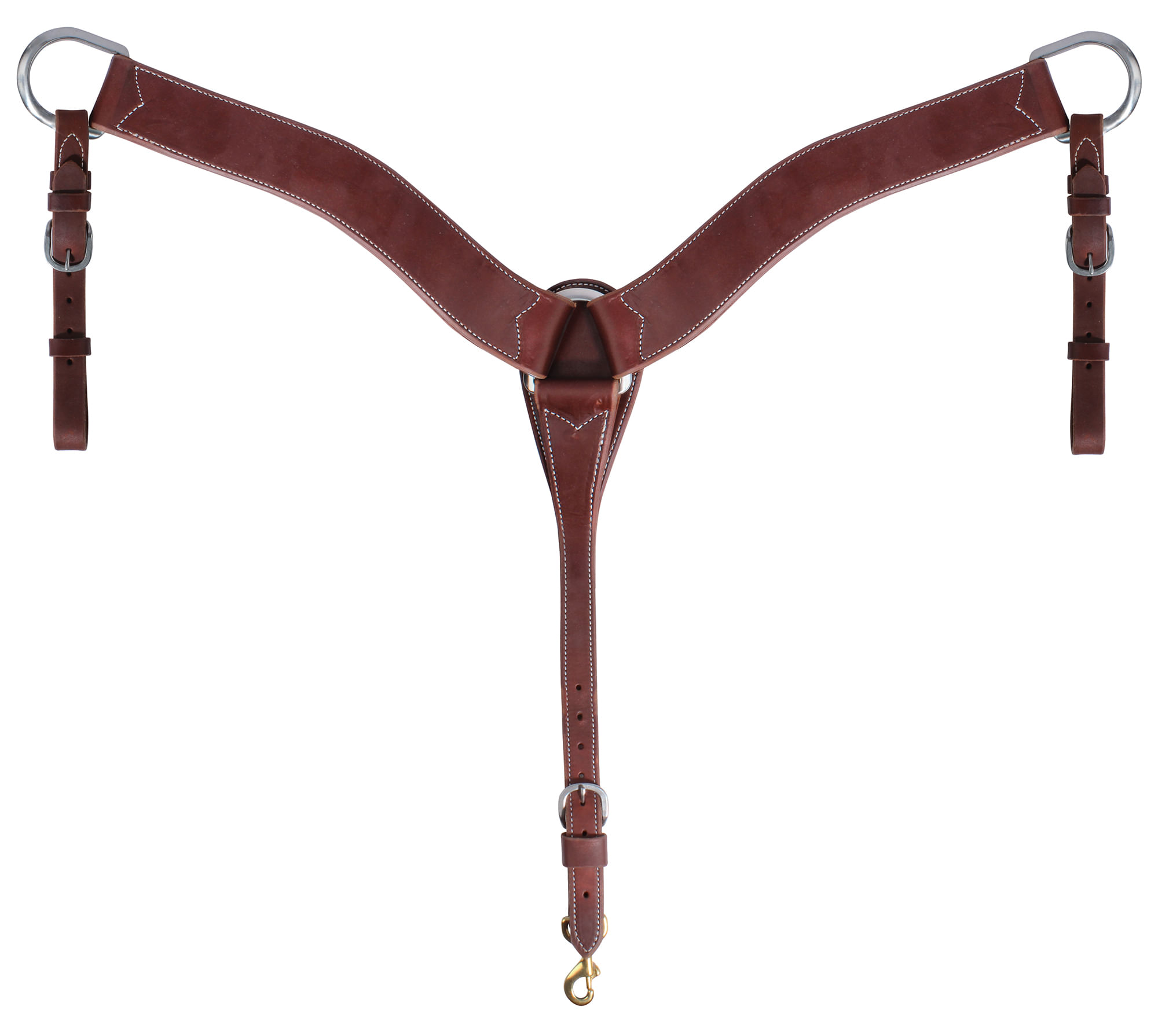 Ranch Roper Western Breast Collar with Contour Design Jeffers