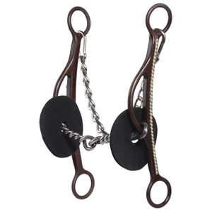 Brittany Pozzi Long Gag Twisted Wire Snaffle Bit