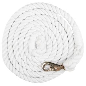 Jeffers Colorful Cotton Horse Lead Ropes w/ Nickel Bull Snap, 10' L