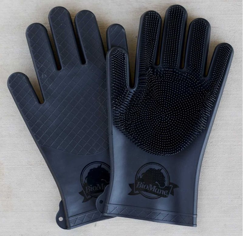 BioMane Grooming Gloves for Horses Jeffers