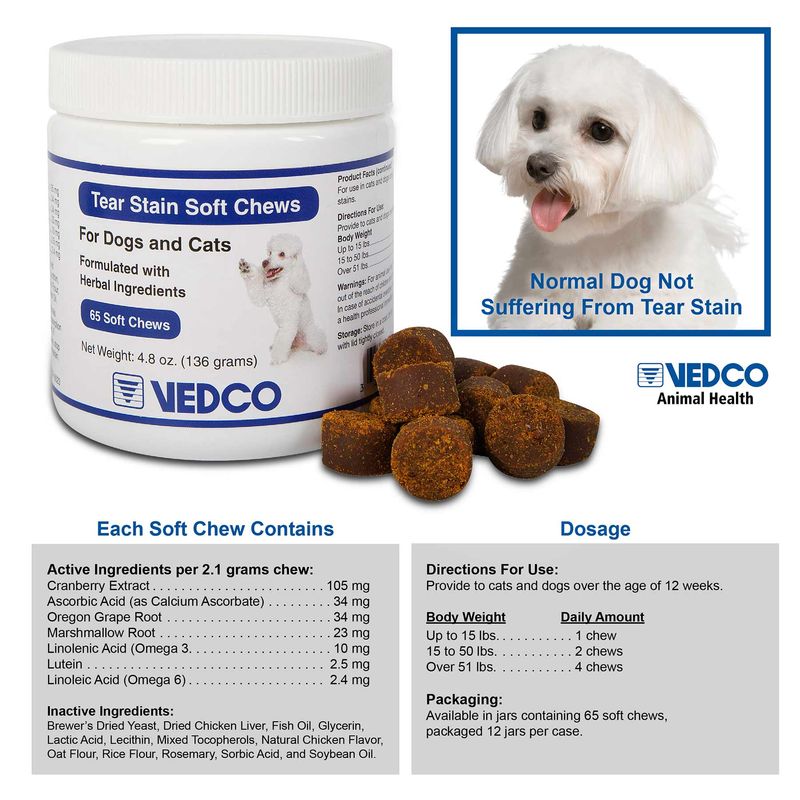 Tear stain hotsell supplement for dogs