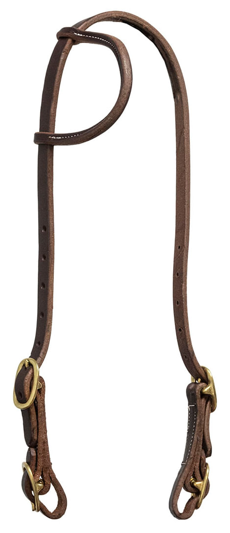 Harness Leather Headstall w/Training Bosal - Jeffers