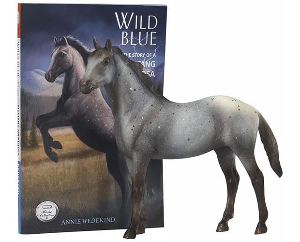 Breyer Wild Blue Horse & Book Set - Jeffers