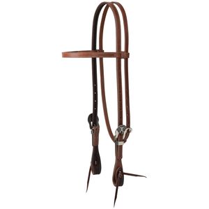 Smarty x Synergy Latigo Lined Oiled Harness Leather Headstall with Designer Hardware