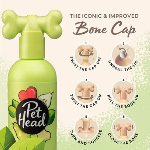 Pet Head Mucky Puppy Shampoo in Pear Fragrance, 16oz Jeffers