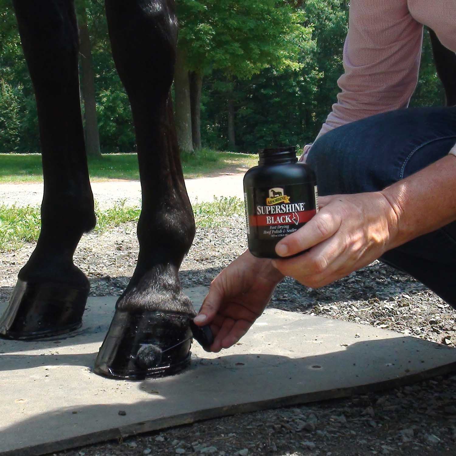 Absorbine SuperShine Horse Hoof Polish and Sealer Jeffers