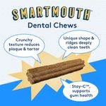 Smartmouth 7-in-1 Dental Chews for Dogs, P/XS, 28 ct
