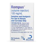 Rx Rompun 100mg/ml injectablet x 50ml bottle