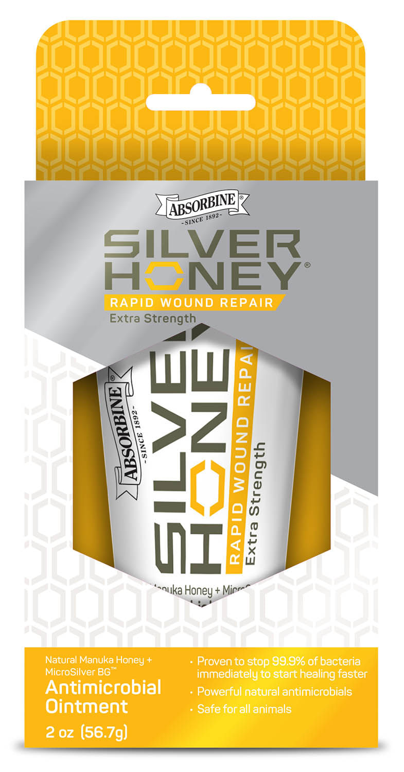 Silver Honey Rapid Wound Repair Antimicrobial Ointment Jeffers