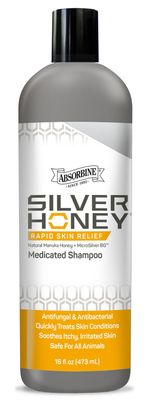 Silver-Honey-Rapid-Skin-Relief-Medicated-Shampoo-16-fl-oz-Bottle