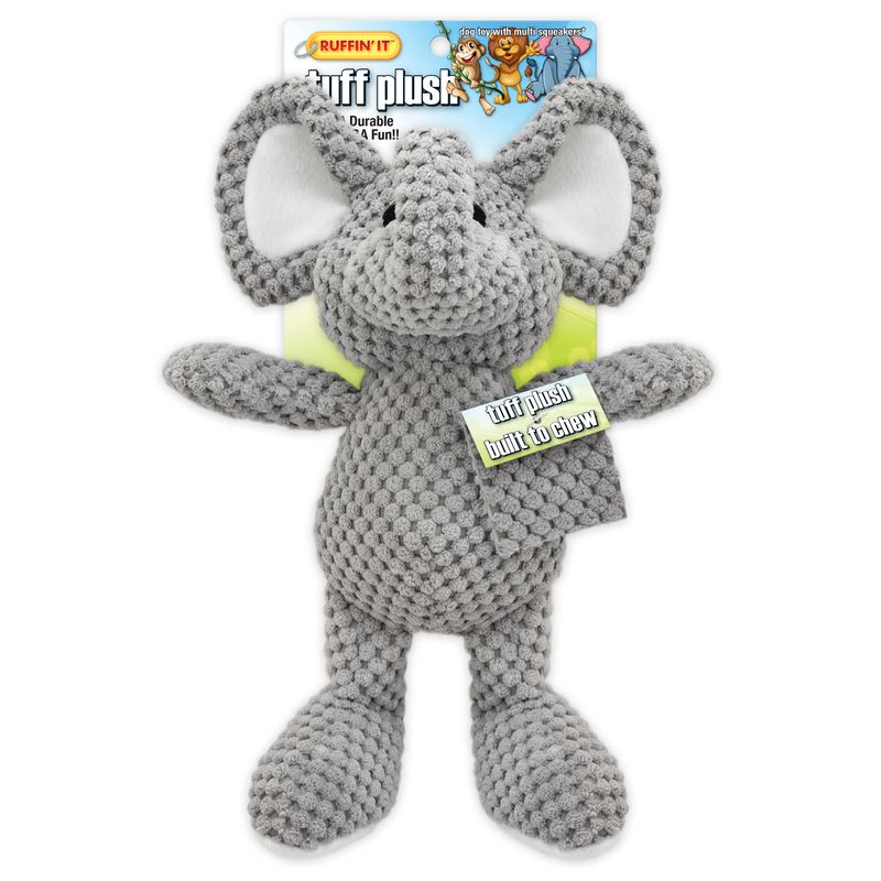 Aussie Naturals Tuff Mutt Dog Toy - Elephant