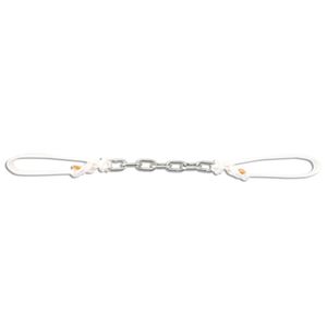 Martin Saddlery String and Dog Link Chain Curb Strap, 7-Chain Link