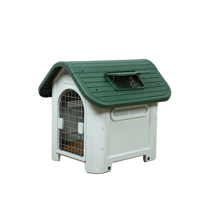 Green-Roof-Dog-House-with-Air-vent