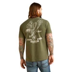 Ariat Men's Fighting Eagles Short Sleeve T-Shirt